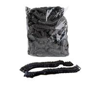 OULIGET Potty Chair Liners with Elastic, Portable Potty Training Bags, Potty Refill Liners Disposable for Toddlers Kids and Baby,Toilet Seat Cover,17x8Inches,Black