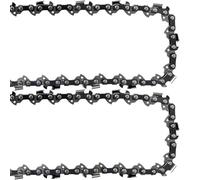 Oulisen 14 Inch Chainsaw Chain 3/8" LP Pitch, 050" Gauge, 50 Drive Links Low Kickback Fits MCCULLOCH, REMINGTON and More- S50 (2Pack)