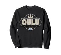 Oulu Finland City Travel Nordic Destination Sweatshirt