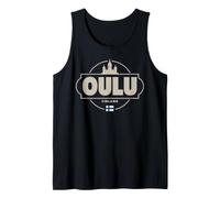 Oulu Finland City Travel Nordic Destination Tank Top