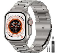 OULUOQI Compatible with Apple Watch Straps 44mm 46mm 45mm 49mm 40mm 42mm 41mm 38mm Men & Women, Business Metal Stainless Steel Replacement Bands for iWatch Series 11 10 9 8 7 6 5 4 3 2 1,Ultra 3,SE 3