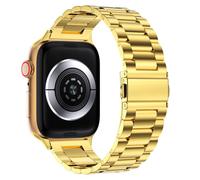 OULUOQI Metal Stainless Steel Bands Compatible with Apple Watch Straps Men | For iWatch Series 11 10 9 8 7 6 5 4 SE Ultra 3 2 1, Business Adjustable Strap 38mm 40mm 41mm 42mm 44mm 45mm 46mm 49mm