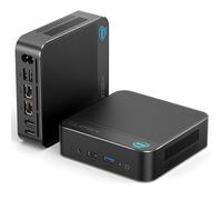 OUMAX Dual LAN Mini PC N150, Intel 13th Twin Lake N150(Up to 3.6GHz),16GB DDR4 500GB M.2 SSD,Built-in 45W Power Supply Mini Computers Support 4K Dual Display/ USB3.2/WiFi5/BT5.0 / Home Office PC