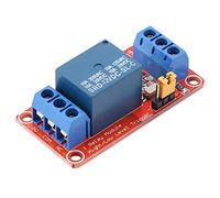 Oumefar 1 Channel High & Low Trigger Optocoupler Relay Module Board 5V/12V/24V Optocoupler Relay Module (12V)