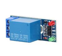 Oumefar 1 Channel Relay Module High Performance with Optocoupler Isolation for DIY Projects and Robotics 5Pcs