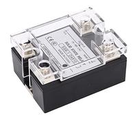 Oumefar 10A Solid State Relay High Performance DC Control AC SSR Module for Industrial Automation 24-480VAC