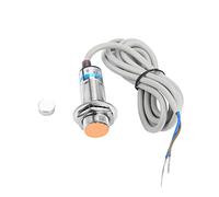 Oumefar 10mm Distance Measuring Capacitive Metal Normally Open Normally Closed Proximity Sensor Switch for Automotive Machine Paper Making Light Industry (LG18A3-10-J/EZ NO)