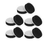 Oumefar 10Pcs 25mm Hook Loop Sponge Cushion Buffer Pads Soft Density Interface Pads EVA Foam Backing Pad for Sanding Polishing Grinding
