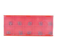 10Pcs CCMT060204 Carbide Lathe Turning Inserts Carbide Turning Inserts Set for SCLCR Turning Tool Holder