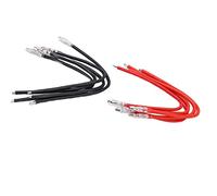 Oumefar 10pcs Connector Extension Cable Copper RC Motor Cable Soft Not Easily Break for RC Brushed Motor ESC Extension Cable Wire RC Car Boat Parts Accessory Kids