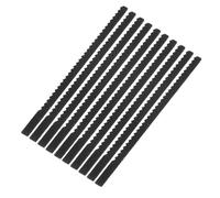 Oumefar 10pcs/lot Wood Cutting Mini Jigsaw Blades Micro Lathe Accessory Soft Material Jigsaw Blade for Cutting PVC Plastic