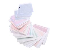 Oumefar 12 Colors Imitation Gold Leaf Sheets, Multi Color Gold Foil Paper 240 Pieces for Arts Crafts Decoration Gilding Painting Nails 8x8.5cm / 3.1x3.3in