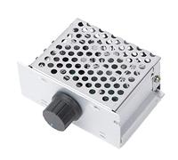 Oumefar 1200W PWM Motor Controller with Stepless Speed Adjustment Knob, DC9~60V 20A Motor Speed Regulator for Small and Electric Iron