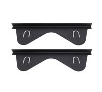 Oumefar 2 Pair Stove Counter Cover Retractable Dishwasher Stainless Steel Stove Guard for Kitchen 35-70cm Adjustable