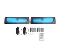 Oumefar 2 Set DC5V 3A Flexible Car LED Panel, 64x20 DotMatrix Programmable Display Screen 13.7x4.02 Inch, IP64 Water proof, APP Remote Control for Vehicles Shops Events