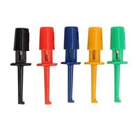 Oumefar 20Pcs Multimeter Colorful Small Hook Clip Professional Electronic Test Probe Accessories Kit Replaceable Probe Tips for Electronic Testing(Small test hook)