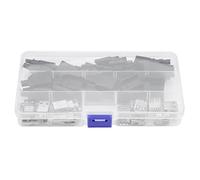 Oumefar 20pcs Premium Type A 2.0USB Connector with Cover for Enthusiasts Black Plastic Adapter Set for Computer Use