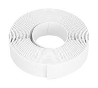 Oumefar 22mm White Caulk Tape,PE Waterproof Sealing Strip,Self Adhesive Sealant Tape,Flexible,Kitchen,Bathroom,Gas Stovetop,Mold Proof