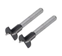 Oumefar 2Pcs Arc Bending Router Bit, 90 Degree Carbide Angle Forming Cutter for Wood Grooving Trimming, Integrated Double edges Design with Storage Boxes
