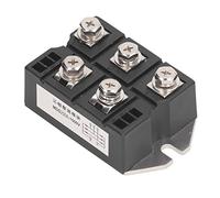Oumefar 3 Phase Bridge Rectifier 250A 1600V 5 Terminal Diode Rectifier with PWM Inverter Charging for Battery Power System