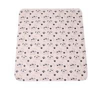 Oumefar 3 Sizes Waterproof Dog Pee Pad Cute Absorbent Whelping Pads Non Slip Puppy Urine Mat for Dogs Training Travel Whelping(80 * 90cm)