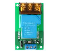 Oumefar 30A High Low Level Trigger Optocoupler Isolation Relay Module High Power One Way Relay for PLC Equipment Industrial Systems(24VDC)