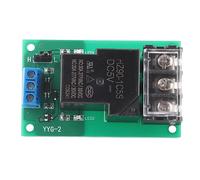 Oumefar 30A High Low Level Trigger Optocoupler Isolation Relay Module High Power One Way Relay for PLC Equipment Industrial Systems(5VDC)