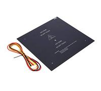 Oumefar 310x310mm Aluminum Substrate Heated Bed, 24V 220W Hot Bed with Cable Accessories, for 3D Printer