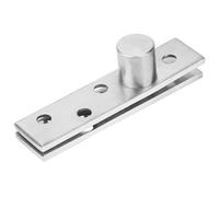 Oumefar 360 Degree Rotating Stainless Steel Door Hinge Durable for Revolving Doors 2pcs Set for Home Improvement (Eccentric Shaft)