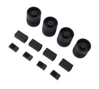 Oumefar 3D Printer Anti Vibration Feet Pads Set for Carbon 3D Printer with Nozzle Brushes Silicone Material Quiet Operation 4 Pieces