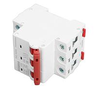 Oumefar 3P Small Circuit Breaker with 6000A Breaking Ability and Fast Tripping for Solar Photovoltaic and DC Applications Made of PA66 Material