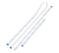 Oumefar 3Pcs/ Set 15 Pin Pi Camera Ribbon Flexible Flat Cable 30cm 50cm 100cm Long FFC Ribbon Flexible Flat Cable for Module Camera