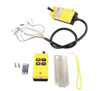 Oumefar 4 Buttons Crane Chain Hoist Push Button Switch 24V Heavy Duty Hoist Lifting Remote Controller for Hoist Crane