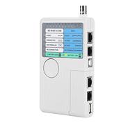 Oumefar 4 in 1 Portable RJ11 RJ45 USB BNC LAN Network Cable Tester Remote Networking Tool Network Phone Cable Tester for UTP STP Cables Tracker(No Batteries Included)