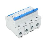 Oumefar 400V Miniature Circuit Breaker DZ47 125 4P Mystical/Fantasy Retardant Home Electrical for Overload Protection, Main and Branch Circuit, Easy Installation