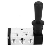 Oumefar 4H210-08 Pneumatic Mechanical Valve 2 Position 5 Way, Durable Aluminum Alloy Design for Efficient Control, Ideal for Air Systems and Machinery Use