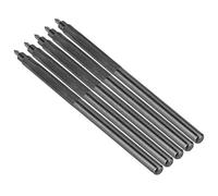 Oumefar 5Pcs Pocket Scribe Pen Set Carbide Tip Scriber High Hardness Glass Ceramic Metal Scribing Marking Needle Pen Set Non-Slip Handle