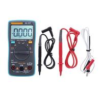 Oumefar 6000 Counts Digital Multimeter, AC DC Voltmeter Ammeter Ohmmeter with Backlit LCD Display for Temperature Capacitance Diode Continuity Test