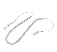 Oumefar 6m Bird Flying Rope Anti-bite Pet Leash Kits Stainless Steel Bird Foot Chain with Ring for Bird Parrot Flying Training(8.5MM+6M) Bird training supplies