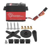 Oumefar 70KG Servo RC Car Servo,S7000M High Torsion Servo Replacement Part for 1/5 RC Car Boat Model with 3pcs Arm Set RC Car Parts