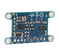 Oumefar 9DOF Sensor Module with Pins High Precision 3-Axis Gyroscope + Acceleration + Magnetic Field Board for Smartphones and Wearable Devices PCBMaterial 3-5V