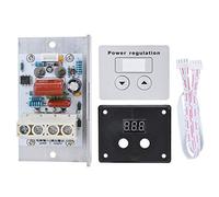 Oumefar AC 220V SCR Electric Voltage Regulator Dimmer 10000W High Power Motor Speed Temperature Controller with Panel as Heat Controller for Electric Stoves etc