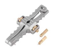 Oumefar Adjustable Depth Fiber Optic Cable Stripper, Ergonomic Aluminum Alloy Wire Stripping Tool with Clear Scale and Fine Polishing for 2-288 10-25mm Optical Cable PVC PE Sheaths