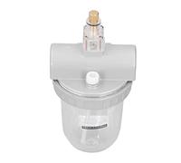 Oumefar Air Compressor Atomized Lubricator Durable High Pressure Resistant for Various Components Aluminum Alloy Medium Size (QIU-25)
