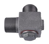 Oumefar Air Compressor Check Valve Durable Cast Iron One Way Check Valve for Air Compressor Parts
