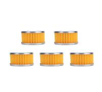 Oumefar Air Compressor Filter Muffler Kit for Noise Reduction and Efficiency Improvement, 5Pcs Filter Elements Set for Replacement, Easy to Install, for Workshops and Mechanics