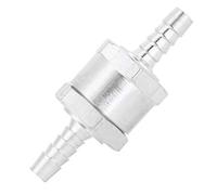 Oumefar Aluminium Fuel Check Valve One Way Multiple Models Non Return Valve with Pagoda Interface for Petrol Oil Fuel Hose 6mm