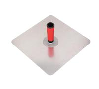 Oumefar Aluminum Alloy 13Inch Drywall Hawk, Lightweight Mortar Board Plaster Holder Tool with Soft Grip Handle, for Cement Stucco Masonry