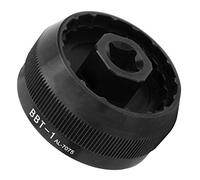 Oumefar Aluminum Alloy Bike Bottom Bracket Cup Tool Good Compatibility, Durable, 2 Colors with BB91 BB109 BB30SH BB86-30 SM-BB52 SM-BBR60 MT800 SM-BB93 BB9000 BB9100 (Black)
