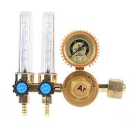 Oumefar Argon Pressure Regulator, Compact Structure, Stable Pressure Regulation, Suitable for Welding, Cutting, and Industry, Zinc Alloy Material, Clear and Accurate Scale